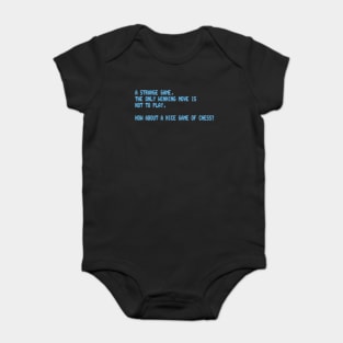 War Games – A Strange Game Baby Bodysuit